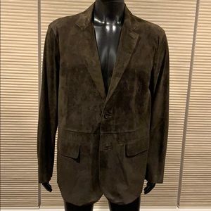 Michael Kors leather lightweight sports jacket NWT